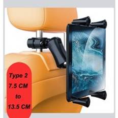 Surfplatta telefon bilhållare för baksäte nackstöd telefon surfplatta stödfäste motorcykel surfplatta telefonhållare för iphone ipad pro 12.9 - 7.5 to 13.5cm modell