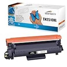 Starlet24 1x TN2510XL TN-2510XL toner 3000 sidor för Brother TN-2510 TN-2510XL toner för MFC-L2835DW HL-L2400DWE DCP-L2620DW MFC-L2800DW DCP-L2660DW MFC-L2827DW MFC-L2860DW