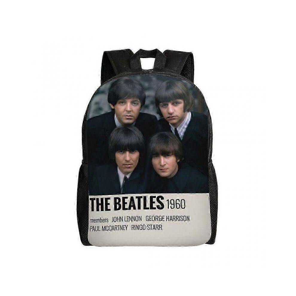JG1553 The Beatles School Bag Cartoon Backpack Fashion Boys Bag Student Schoolbag Travel Backpack jm