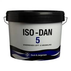 B&J ISO 5 Spærrende Væg- og Loftmaling 10 Liter
