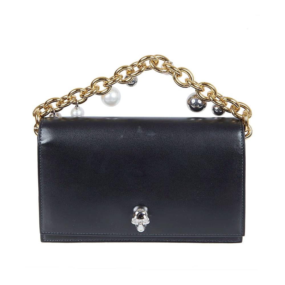 Alexander McQueen Skull Bag - Tasker - Dame - Sort - ONE SIZE - Uld