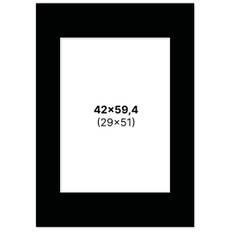 Pen Store Passepartout Svart 42x59,4 cm A2