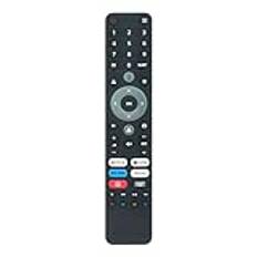 AULCMEET Fjärrkontroll, IGOO-TV 55U ny röstfjärrkontroll lämplig för DYON Smart LED TV iGoo-TV 55U iGoo-TV 50U iGoo-TV 32H iGoo-TV 43F iGoo-TV 40F