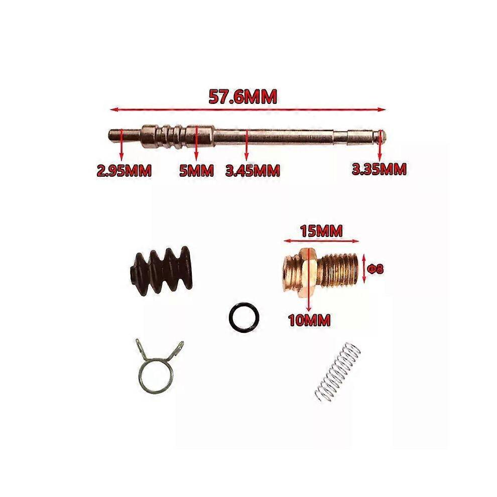 (C) Applicable VESPA LX125 LX 125 4T E3 2006-2011 Scooter Carburetor Repair Kit