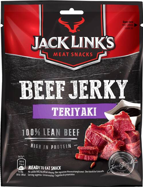 Jack Links Beef Jerky - Teriyaki 25g