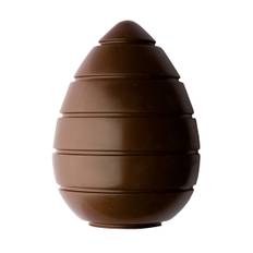 Store Påskeæg med Riller- Chokoladeform, Chocolat Form