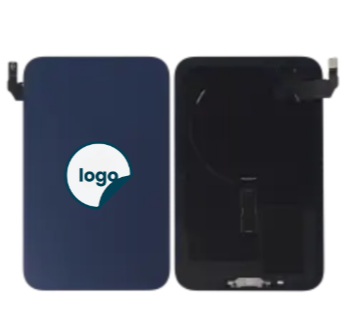 iPhone 17 Pro Max bagglas med metalplade+Trådløs oplader flex+Magsafe magnet+Flashlight flex - Pull A (Deep Blue)