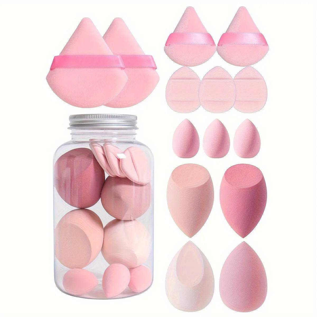 Makeup Sponge Beauty Blender SET - pink