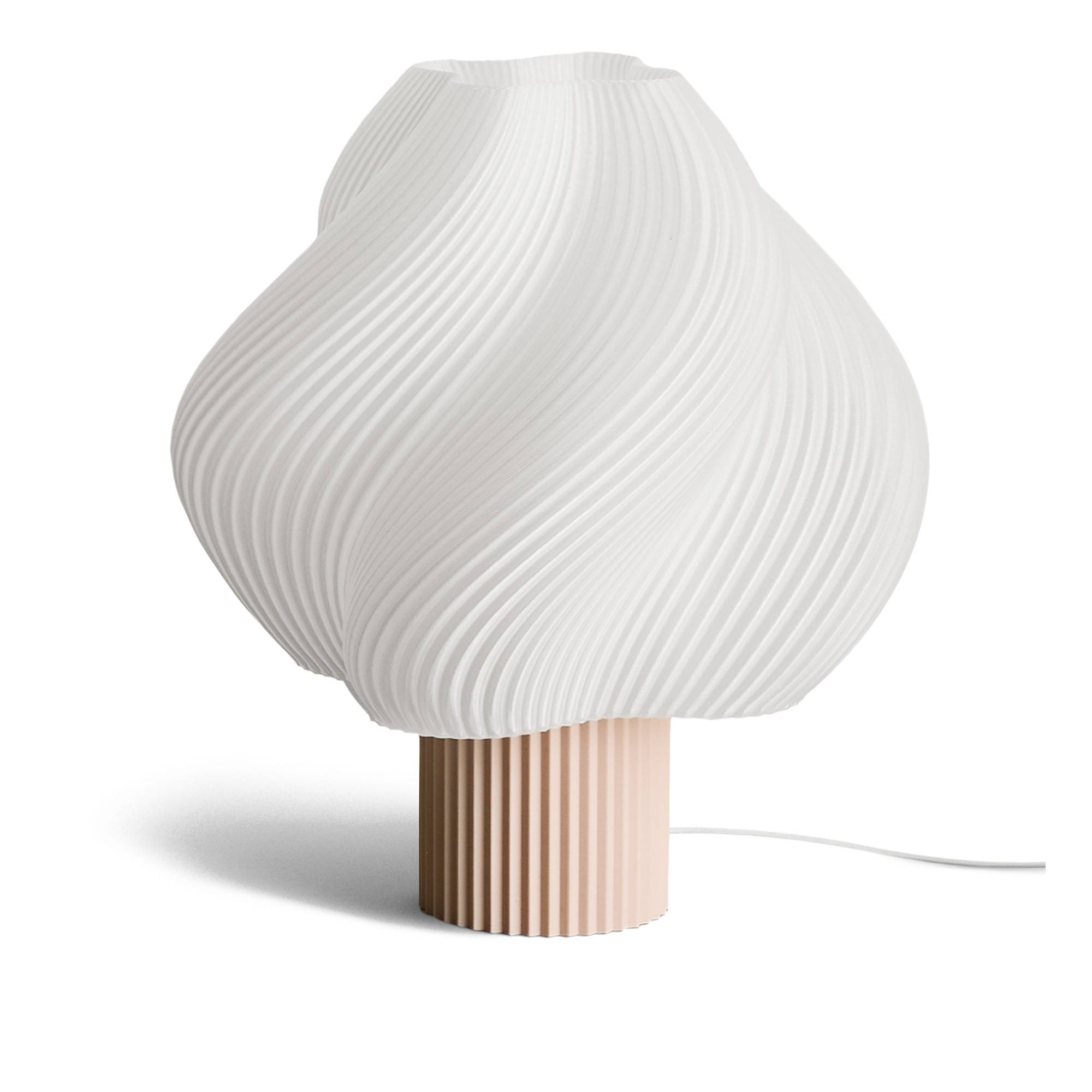 Crème Atelier - Soft Serve Mega golvlampa Wild Strawberry - Skärmlampor - Röd - Plast