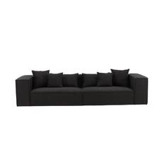 Vind - Gillholmen 4-sits Soffa Black från Sleepo - Svart ((LxDxH): 284 x 114 x 62 cm)