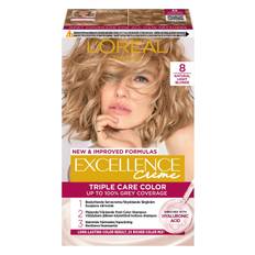 L'Oréal Paris L'oréal Paris Excellence Color Cream Kit 8 Natural Light Blonde Nude