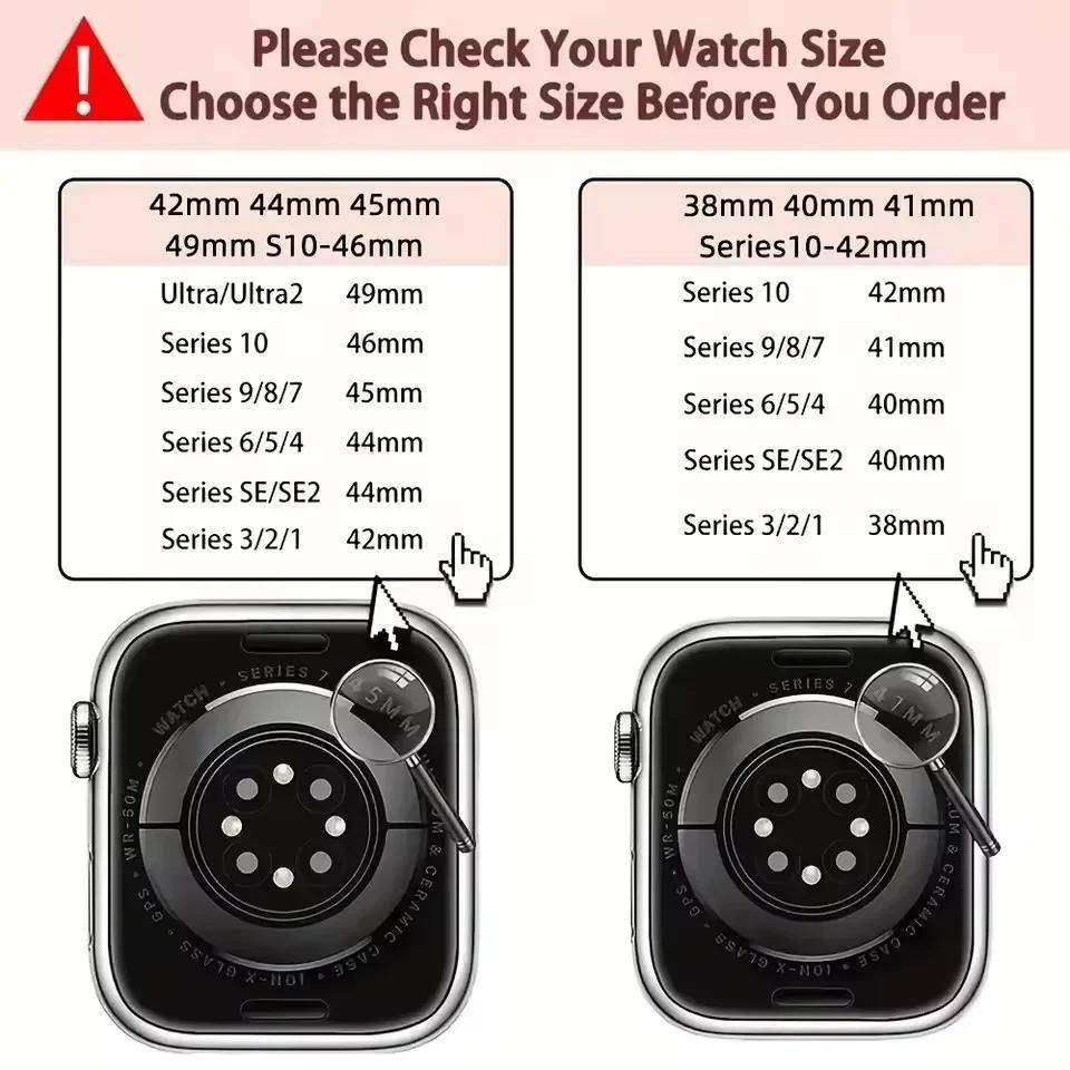 Silikon Ocean-armband för Apple watch band Series Ultra 9 8 7 6 5 4 10 SE iwatch armband 42mm 44mm 45mm 49mm 40mm 41mm 46mm band black