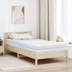 vidaXL Madrass Vit 120 x 200 cm Skum