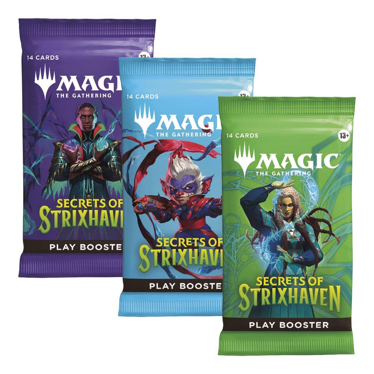 Magic the Gathering: Secrets of Strixhaven Play Booster Pack - Brugtmoms