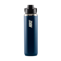 Nike Recharge Chug-vandflaske (710 ml) i rustfrit stål - blå - EINHEITSGRÖSSE