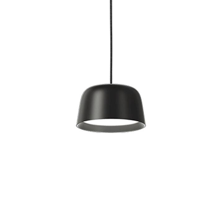 Loftlampe Luxo Motus Ø18 cm, Sort.