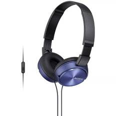 Sony MDR-ZX310AP Headphone with Smartphone Mic & Control, Blue