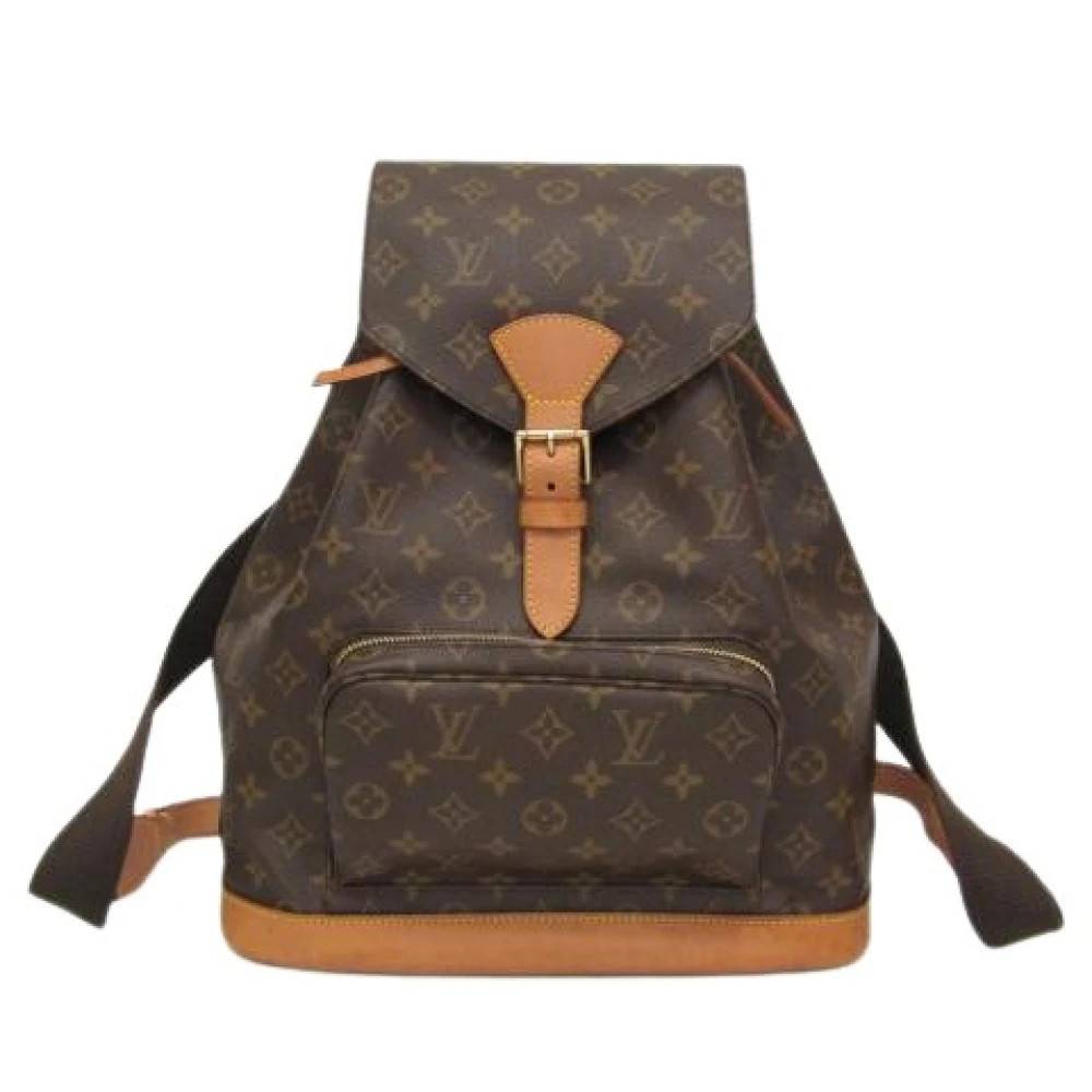Louis Vuitton Vintage - Pre-owned Montsouris GM M51135 Ryggsäck Vintage - Dam - ONE Size - Läder