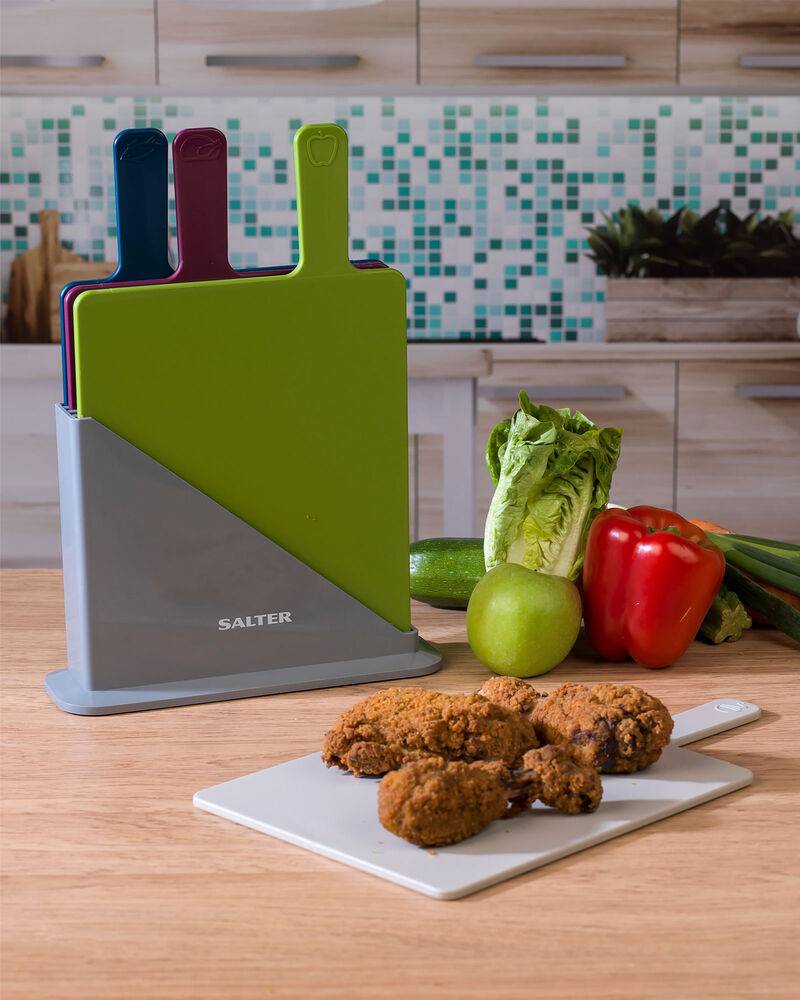 Salter 4 Piece Chopping Board Set