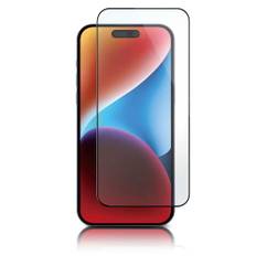 PANZER iPhone 15 Pro Max Premium Full-Fit Glass - Hærdet Glas - Sort Kant