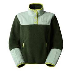 The North Face Women Cragmont Fleece 1/4 Snap Pineneedle/Mstsg/Srsggn (Auslaufwa