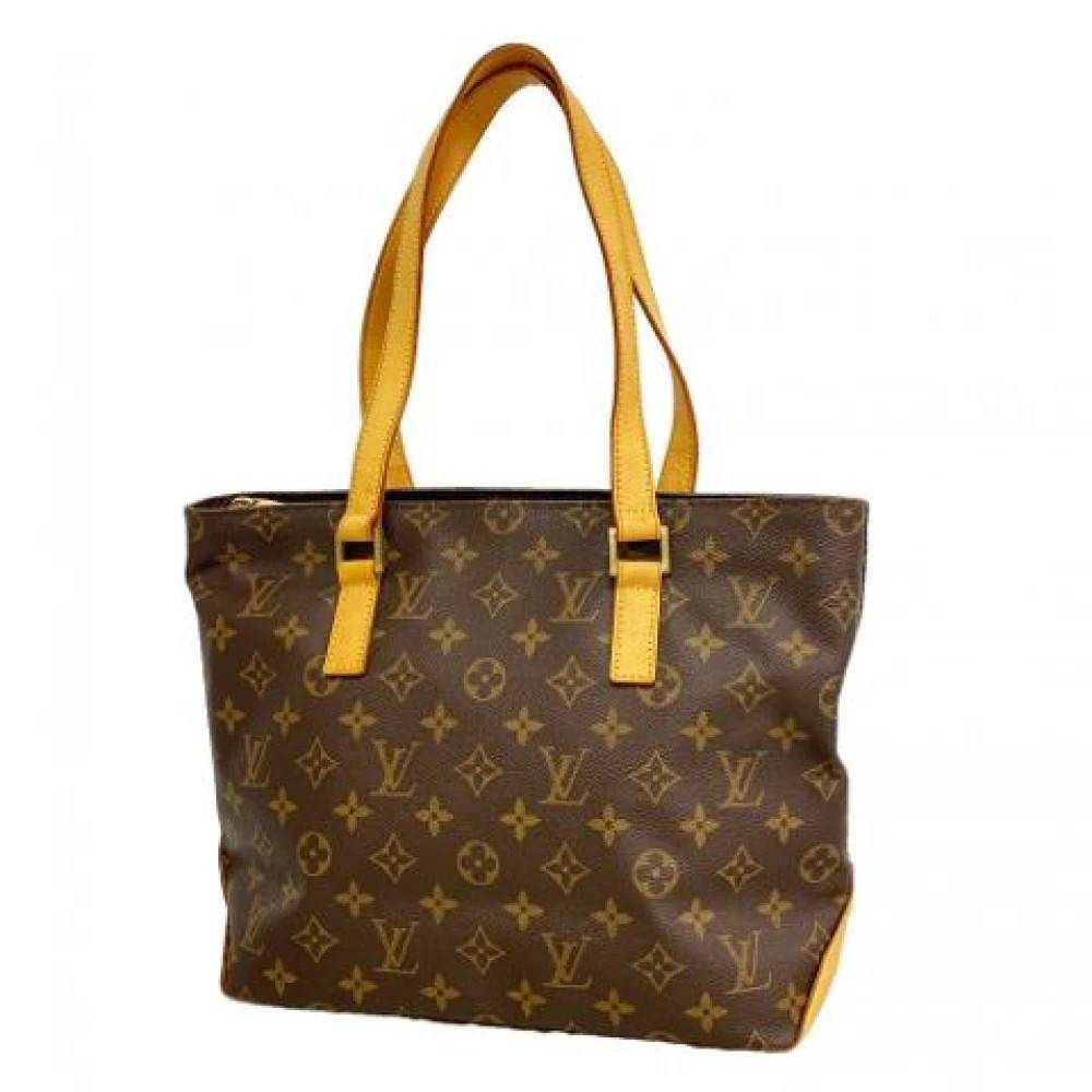 Louis Vuitton Vintage Pre-owned Canvas Tote Bag - Vintage - Dame - Brun - ONE SIZE - Uld