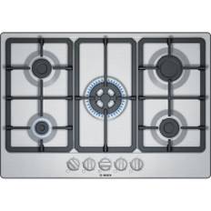 Bosch Series 4, Gas hob, 75 cm, Stainless steel