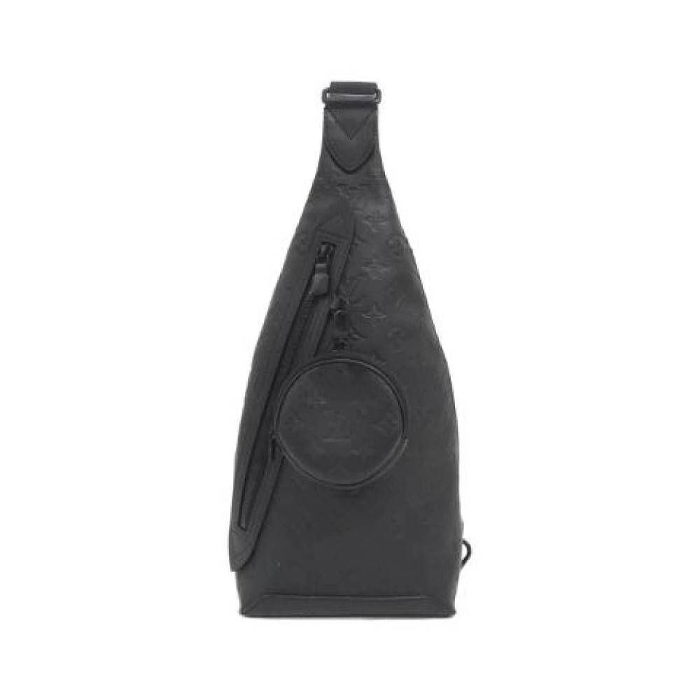 Louis Vuitton Vintage Pre-owned Laeder louis-vuitton-tasker - Vintage - Dame - Sort - ONE SIZE -