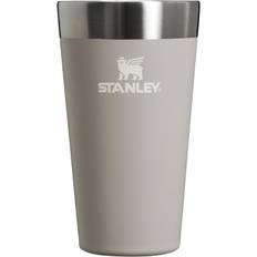 STANLEY Stacking Vacuum Pint Ash Vacuum Insulated Tumbler Stainless Steel Coffee Thermal Insulation Beer Outdoor Sports Watching Dishwasher Safe