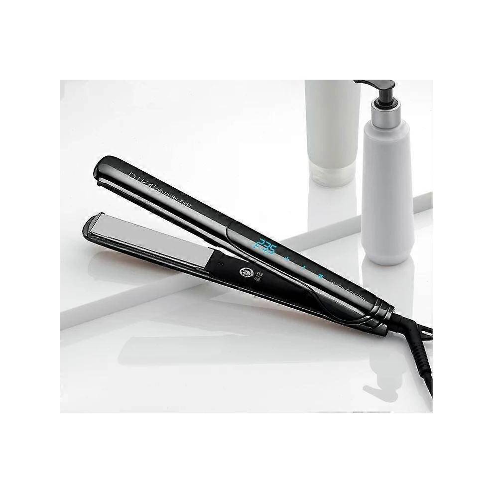 (Black) Diva Pro Ultra Fast Platinum Titanium Hair Styler