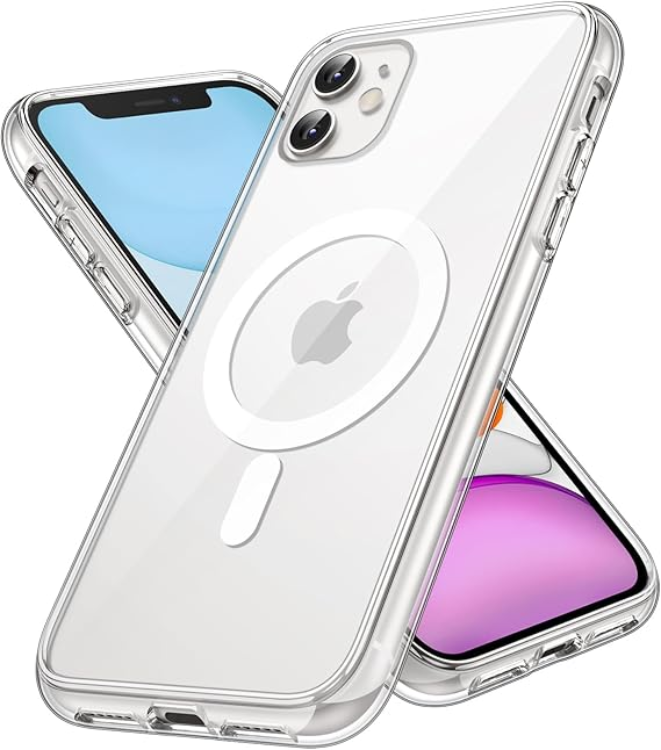 Mobilskal till iPhone 11 Magsafe - Transparent