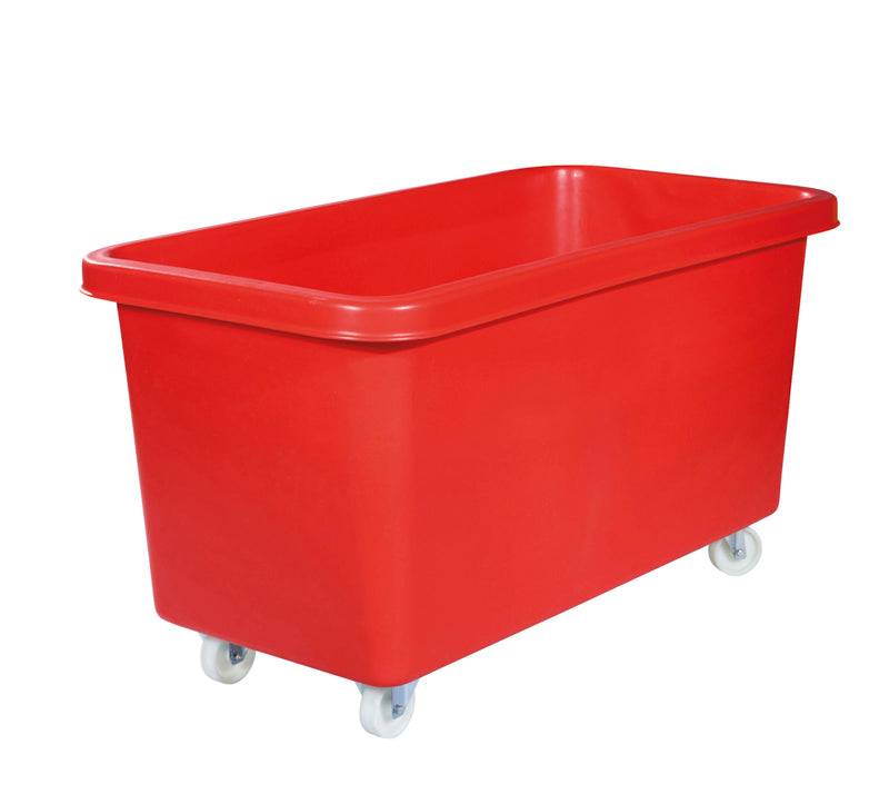 Rektangulære kar med hjul - 450 liter