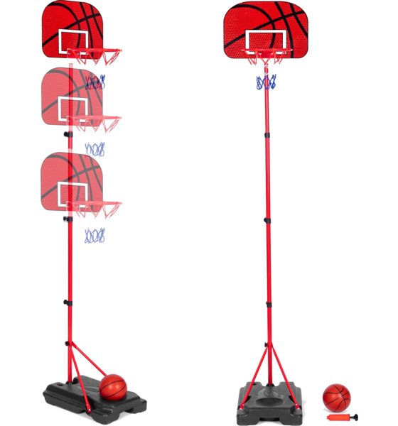 B2x Children's Basketball Hoop, Adjustable Height, Ball Pump Baskettillbehör Unavailable - One Size