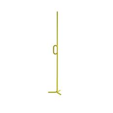 Foscarini - Tobia Floor Lamp, Fluo Yellow, Incl. LED 15W 2000lm 2700K IP20, Touch Dimmer - Uplight - Ferruccio Laviani - Gul