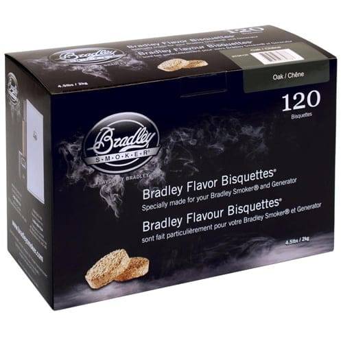 Rökbriketter till Bradley Smoker - Ek 120-pack