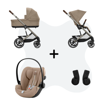 Cybex Balios S Lux 2025 3in1 Travelsystem Almond Beige - Cloud G