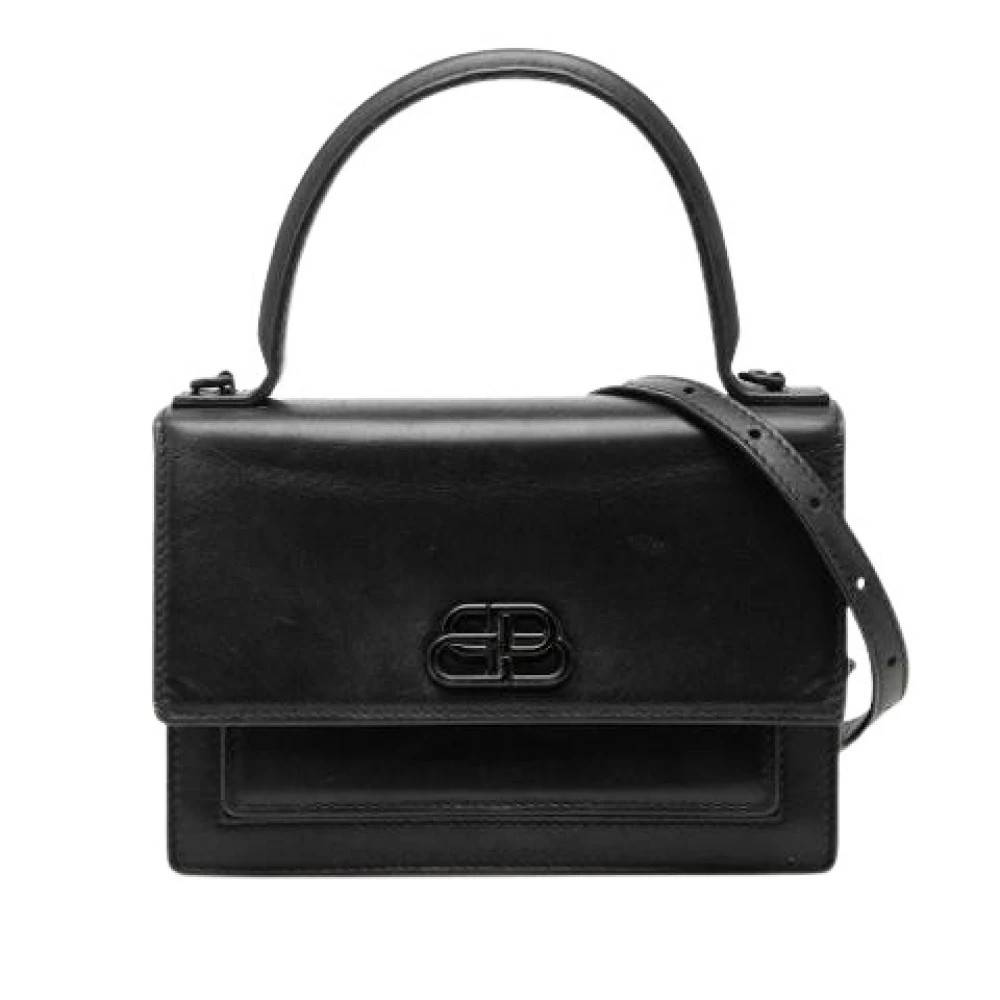 Balenciaga Vintage Pre-owned Satchel - Vintage - Dame - Sort - ONE SIZE - Læder