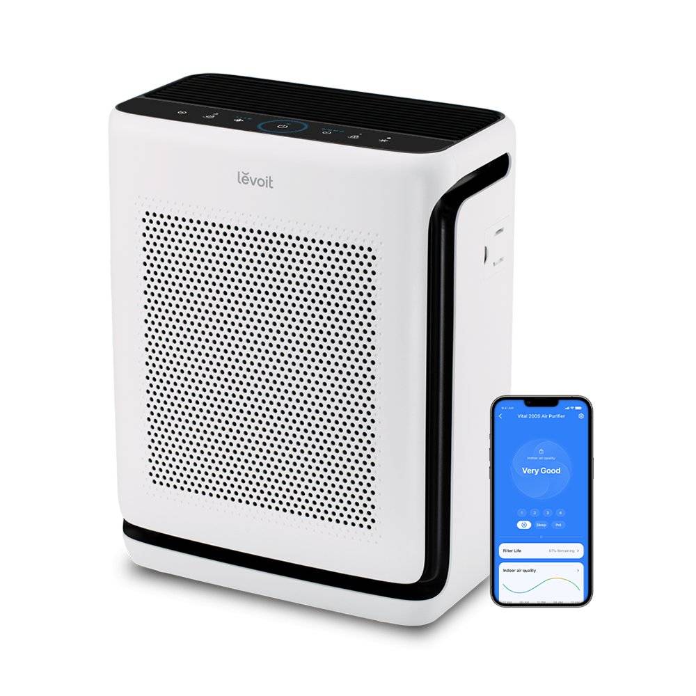 Levoit Vital 200S-P Air Purifier for Home, Pet Hair & Dander Control
