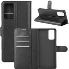 Samsung Galaxy Note 20 Fodral Litchi Svart