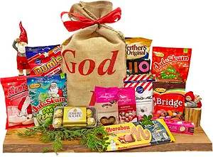 Julsäck Niklas Favoriter God Jul Tomtedans röd