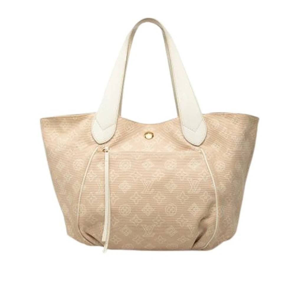 Louis Vuitton Vintage Pre-owned Cabas Ipanema PM - Vintage - Dame - Beige - ONE SIZE - Uld