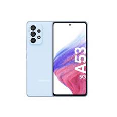 Samsung Galaxy A53 5G 128 GB, 6.5", 64/12/5/5/32 Mpixel kamera, Dual SIM, MicroSD, IP67, Android - Awesome Blue