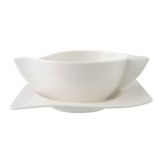 Villeroy & Boch New Wave Suppekop Og Underkop - Serveringsskåle Porcelæn Hvid - 1025252509