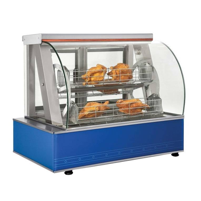 Kycklinggrill elektiskt 4 spett -rotisserie