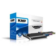 KMP MULTIPACK SA-T53V - 4-pack - svart, gul, cyan, magenta - kompatibel - tonerkassett (alternativ för: Samsung CLT-C406S, Samsung CLT-K406S/ELS, Samsung CLT-M406S/ELS, Samsung CLT-Y406S) - för Samsung CLP-360, 365, 365W  Xpress C410W, C460FW, C460W