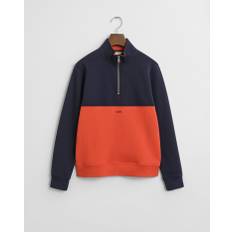 GANT Teens Teens sweatshirt med färgblock och halv dragkedja (146/152)