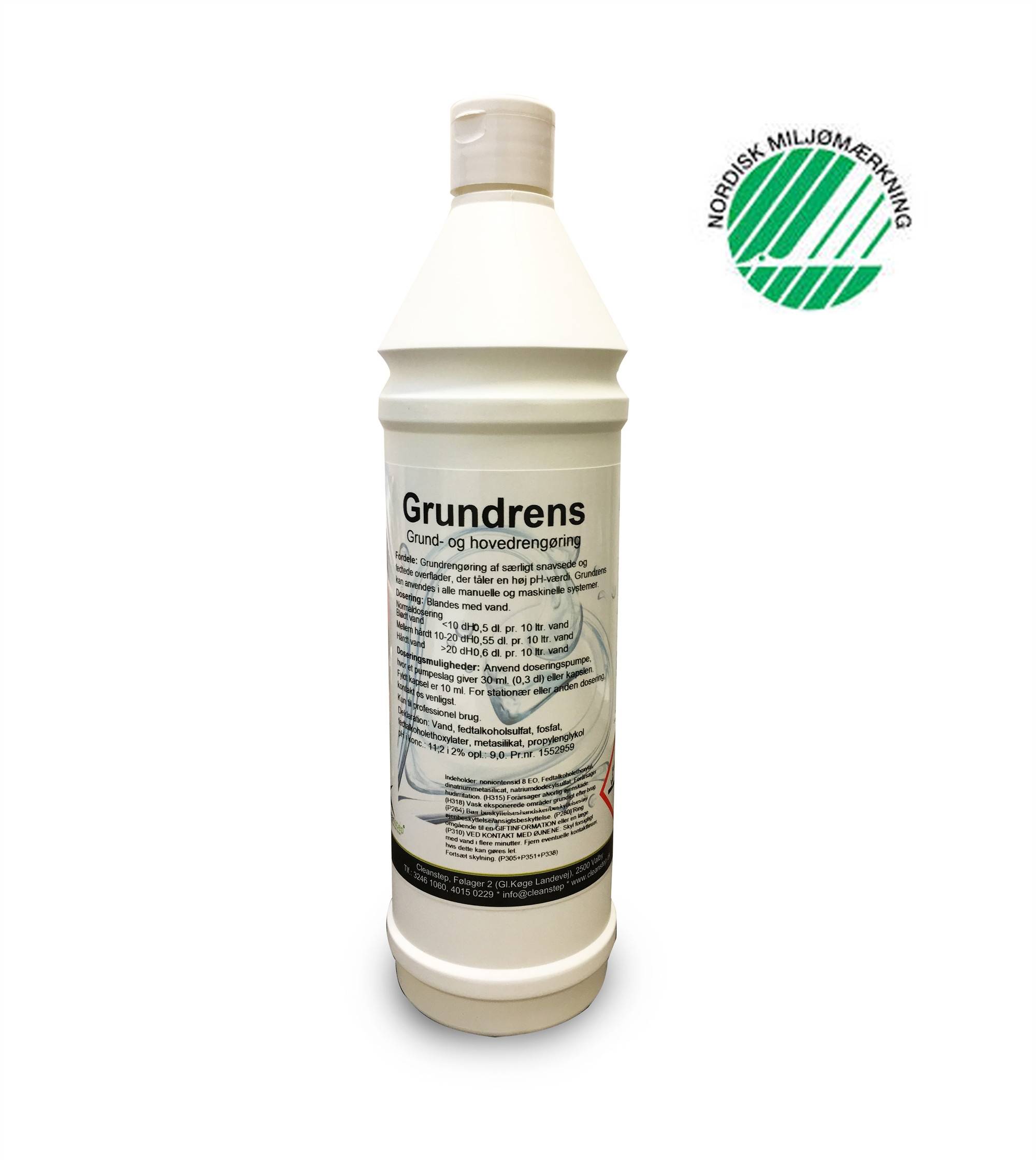 Grundrengöring Svanenmärkt, 1 liter, 360 st