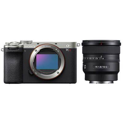 Sony Alpha 7C R (ILCE-7CR) + SEL 16mm f/1.8 G  silver
