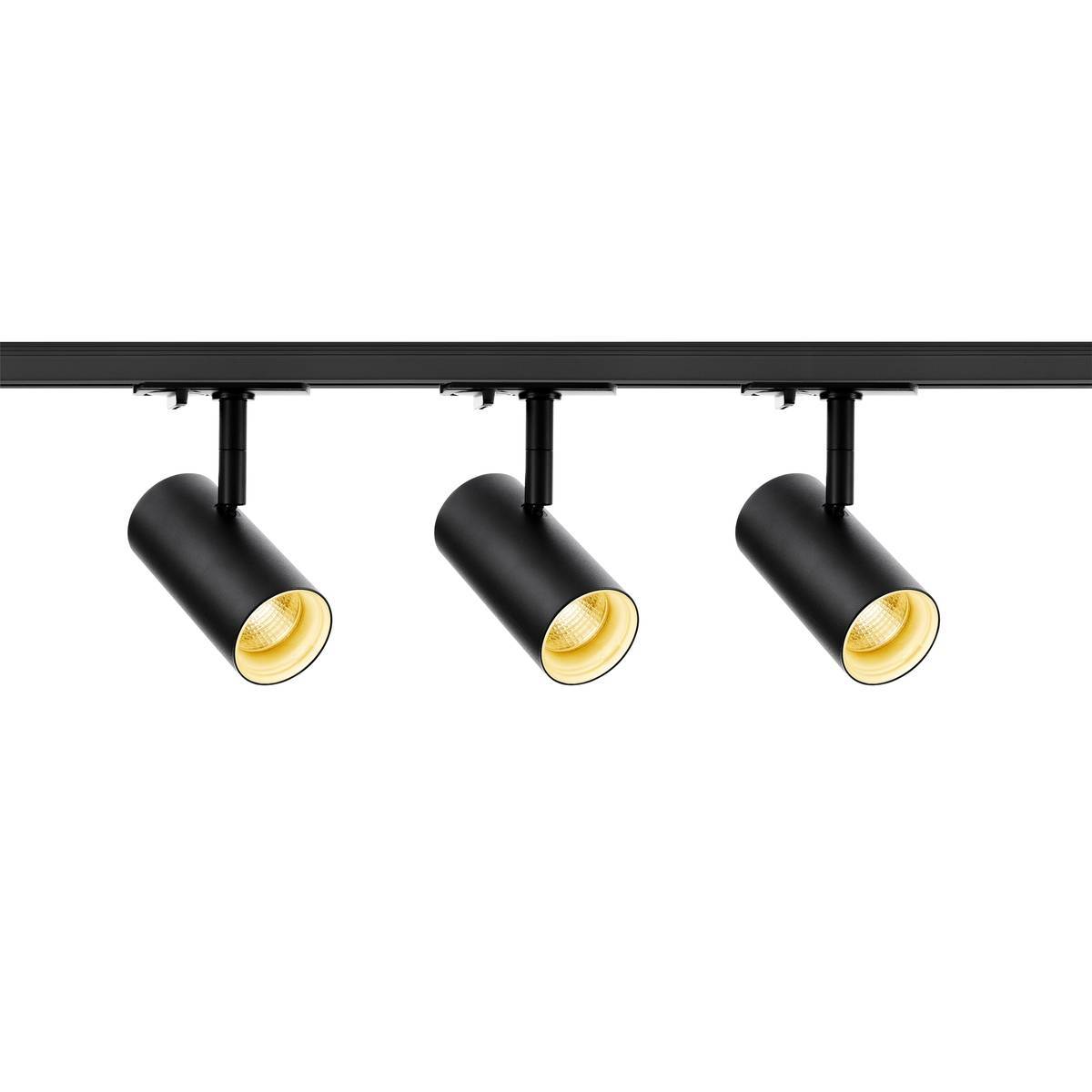 SLV 1-fas Noblo Spot LED Skensystemkit Svart