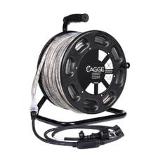 LED-list / Arbetsbelysning AGGE 230V - 1500 lm/m, 25 m - Rulle, LED-list med nätsladd (3000K)